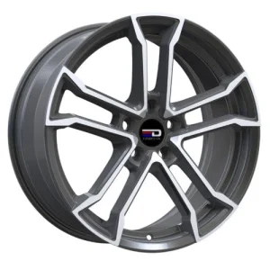 Euro Design – Monaco – Gunmetal – 17″x7.5″ 42mm – Summer Wheels – MON1775G4260GMP